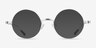Davies Argenté MétalSoleil de Lunette de vue d'EyeBuyDirect, Vue de Face