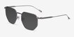 Gibson Silver MetalSunglass Frames from EyeBuyDirect, Angle View