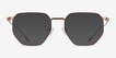Gibson Brown MetalSunglass Frames from EyeBuyDirect, Front View