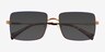 Unite All Rainbow Purple MétalSoleil de Lunette de vue d'EyeBuyDirect, Vue Rapprochée