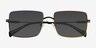 Unite All Rainbow Black MetalSunglass Frames from EyeBuyDirect, Closed View