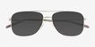 Gerard Silver Alternative MaterialsSunglass Frames from EyeBuyDirect, Closed View