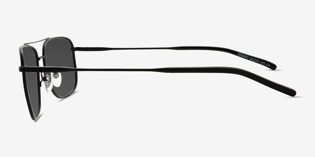 Gerard Black Eco-friendlySunglass Frames from EyeBuyDirect, Side View
