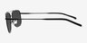 Gerard Black Eco-friendlySunglass Frames from EyeBuyDirect, Side View