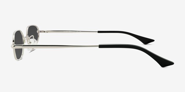 Alves Silver MetalSunglass Frames from EyeBuyDirect, Side View