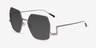 Cunningham Or rose MétalSoleil de Lunette de vue d'EyeBuyDirect, Vue d'Angle