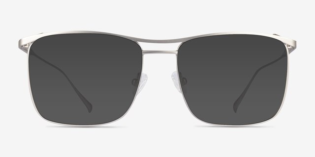 Legacy Silver MetalSunglass Frames from EyeBuyDirect, Front View