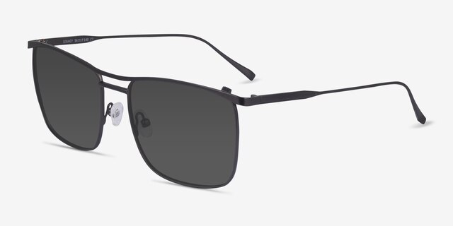 Legacy Black MetalSunglass Frames from EyeBuyDirect, Angle View
