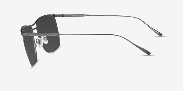 Legacy Black MetalSunglass Frames from EyeBuyDirect, Side View