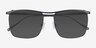 Legacy Black MetalSunglass Frames from EyeBuyDirect, Closed View