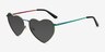 Wonderful Multicolor MetalSunglass Frames from EyeBuyDirect, Angle View