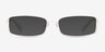 Quanta Gold MetalSunglass Frames from EyeBuyDirect, Front View