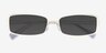 Quanta Gold MetalSunglass Frames from EyeBuyDirect, Closed View