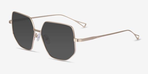 Gold Ciri -  Titanium Sunglasses