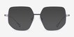 Ciri Purple TitaniumSunglass Frames from EyeBuyDirect, Front View