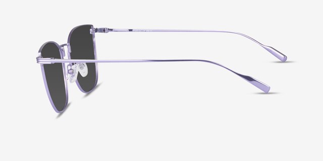 Pico Purple TitaniumSunglass Frames from EyeBuyDirect, Side View