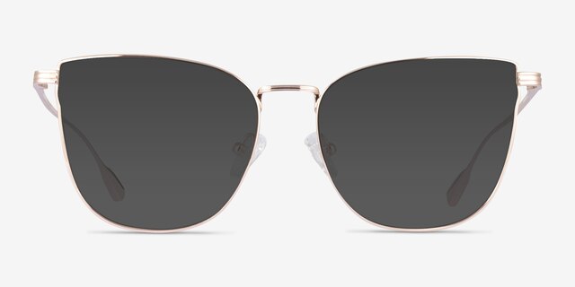 Pico Rose Gold TitaniumSunglass Frames from EyeBuyDirect, Front View