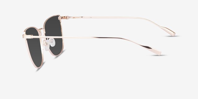 Pico Rose Gold TitaniumSunglass Frames from EyeBuyDirect, Side View