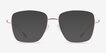 Soni Rose Gold TitaniumSunglass Frames from EyeBuyDirect, Front View
