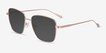 Soni Rose Gold TitaniumSunglass Frames from EyeBuyDirect, Angle View