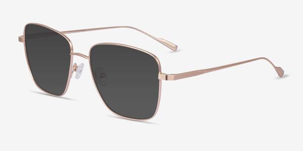 Rose Gold Soni -  Titanium Sunglasses
