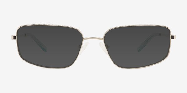 Gosselin Shiny Silver Métal Soleil de Lunette de vue