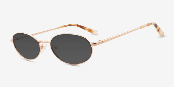 Rose Gold Graham -  Metal Sunglasses
