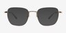 Granger Gunmetal MetalSunglass Frames from EyeBuyDirect, Front View