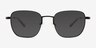 Granger Black MetalSunglass Frames from EyeBuyDirect, Front View