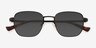 Granger Black MetalSunglass Frames from EyeBuyDirect, Closed View
