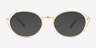 St Clair Gold MetalSunglass Frames from EyeBuyDirect, Front View