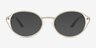 St Clair Silver MetalSunglass Frames from EyeBuyDirect, Front View