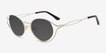 St Clair Silver MetalSunglass Frames from EyeBuyDirect, Angle View