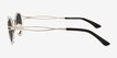 St Clair Silver MetalSunglass Frames from EyeBuyDirect, Side View