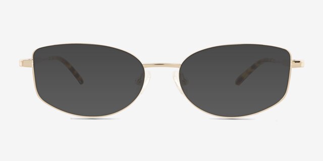 Loxwood Gold Alternative MaterialsSunglass Frames from EyeBuyDirect, Front View