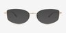 Loxwood Gold Alternative MaterialsSunglass Frames from EyeBuyDirect, Front View