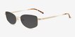 Loxwood Gold Alternative MaterialsSunglass Frames from EyeBuyDirect, Angle View
