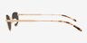 Loxwood Rose Gold Alternative MaterialsSunglass Frames from EyeBuyDirect, Side View
