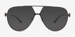 Fitzroy Gray MetalSunglass Frames from EyeBuyDirect, Front View