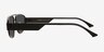 Vanderbilt Black MetalSunglass Frames from EyeBuyDirect, Side View