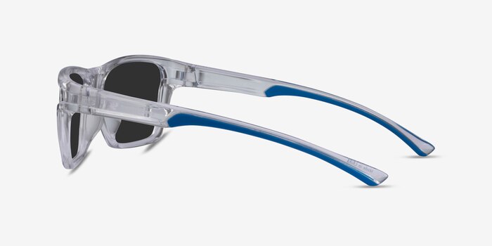 Win Clear & Blue Plastique Soleil de Lunette de vue d'EyeBuyDirect
