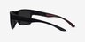Game Black PlasticSunglass Frames from EyeBuyDirect, Side View