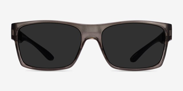Game Brown PlasticSunglass Frames from EyeBuyDirect, Front View