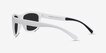 Determined White PlasticSunglass Frames from EyeBuyDirect, Side View