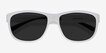 Determined White PlasticSunglass Frames from EyeBuyDirect, Closed View