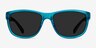 Determined Blue PlasticSunglass Frames from EyeBuyDirect, Front View