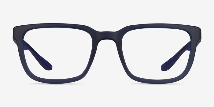 Fast Matte Blue Plastique Montures de lunettes de vue d'EyeBuyDirect