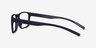 First Navy PlasticEyeglass Frames from EyeBuyDirect, Side View