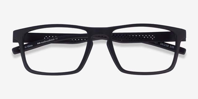 First Black PlasticEyeglass Frames from EyeBuyDirect, Closed View