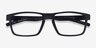 First Black PlasticEyeglass Frames from EyeBuyDirect, Closed View